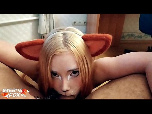 ❤️ Kitsune schluckt Schwanz und Sperma in ihrem Mund ☑ Super sex bei de.higlass.ru ☑